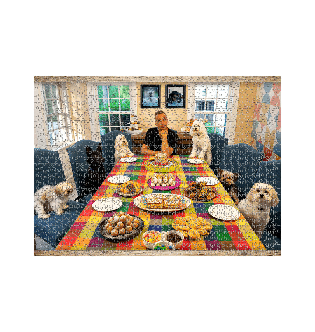 White Joe Gatto Presents Leader of the Pack Jigsaw Puzzle (1000 Piece)