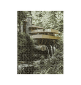 White Fallingwater Jigsaw Puzzle (1000 Piece)