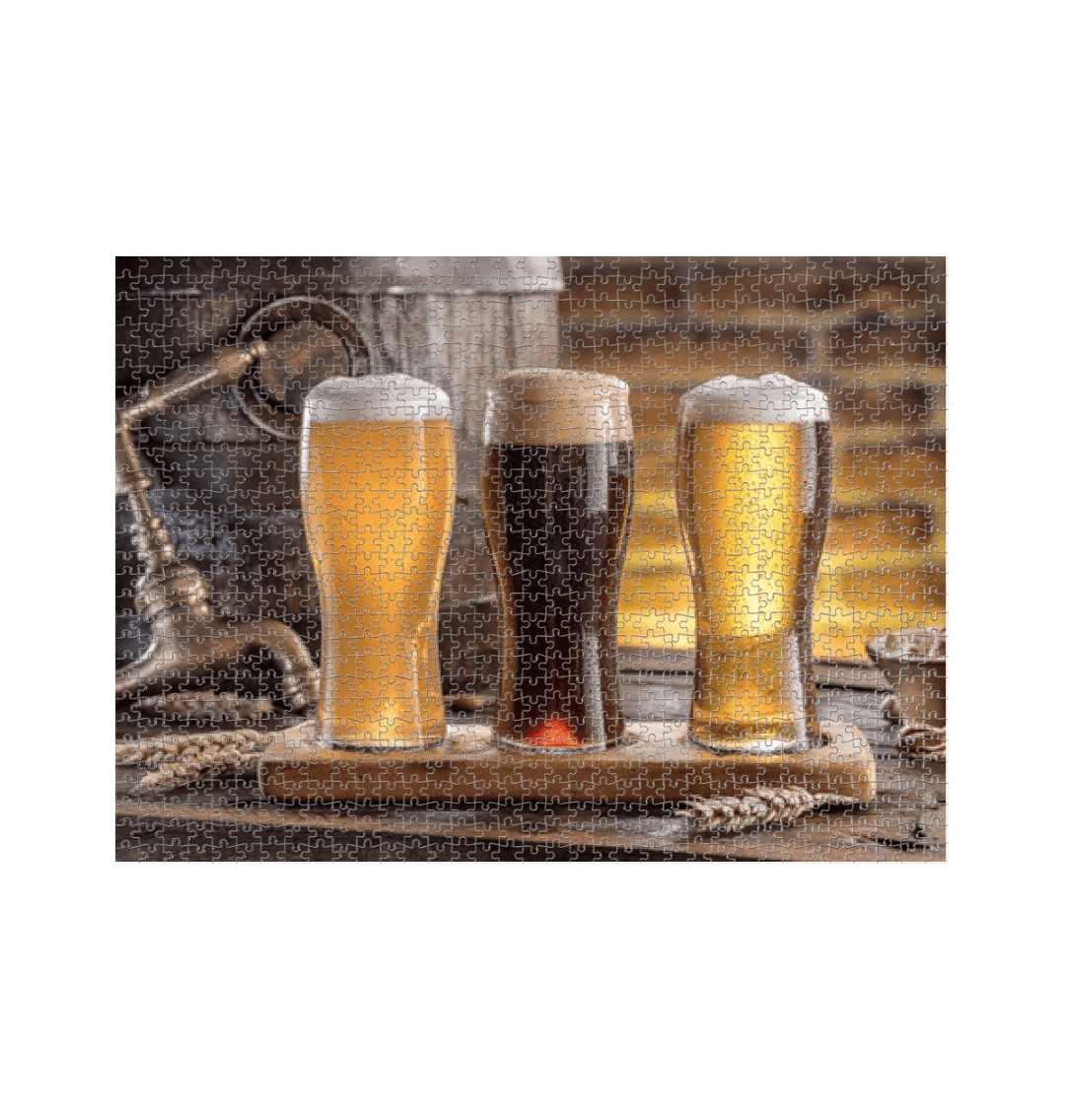 White Craft Beer Jigsaw Puzzle (1000 Piece)