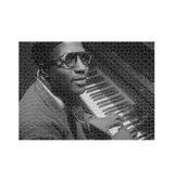 White Thelonious Monk Jigsaw Puzzle (1000 Piece)