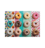 White Donut Platter Jigsaw Puzzle (1000 Piece)