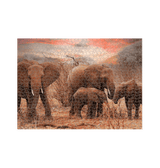 White Elephant Family Jigsaw Puzzle (1000 Piece)