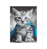 White Superkitty Jigsaw Puzzle (1000-Piece)