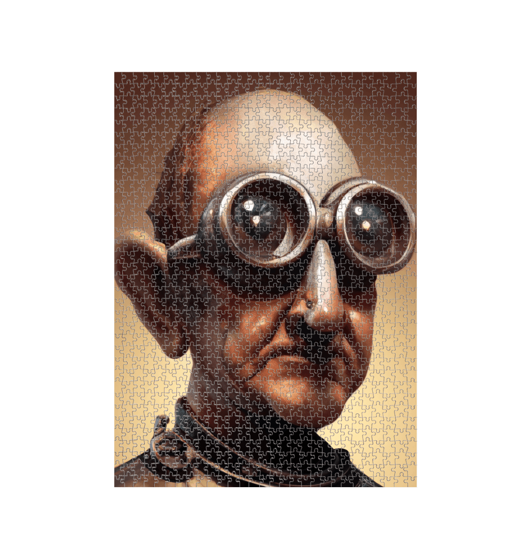 White Cyclops with Two Eyes Jigsaw Puzzle (1000 Piece)