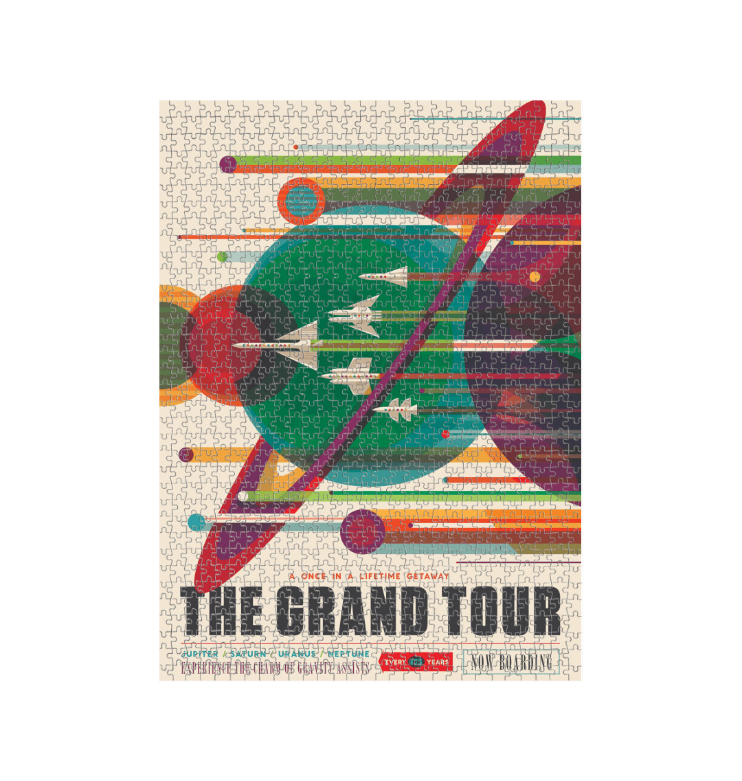 White The Grand Tour Space Tourism Jigsaw Puzzle (1000 Piece)