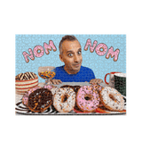 White Joe Gatto Presents Nom Nom Time Jigsaw Puzzle (1000 Piece)