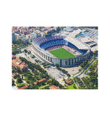 White Barcelona Football Stadium Jigsaw Puzzle (1000 piece)