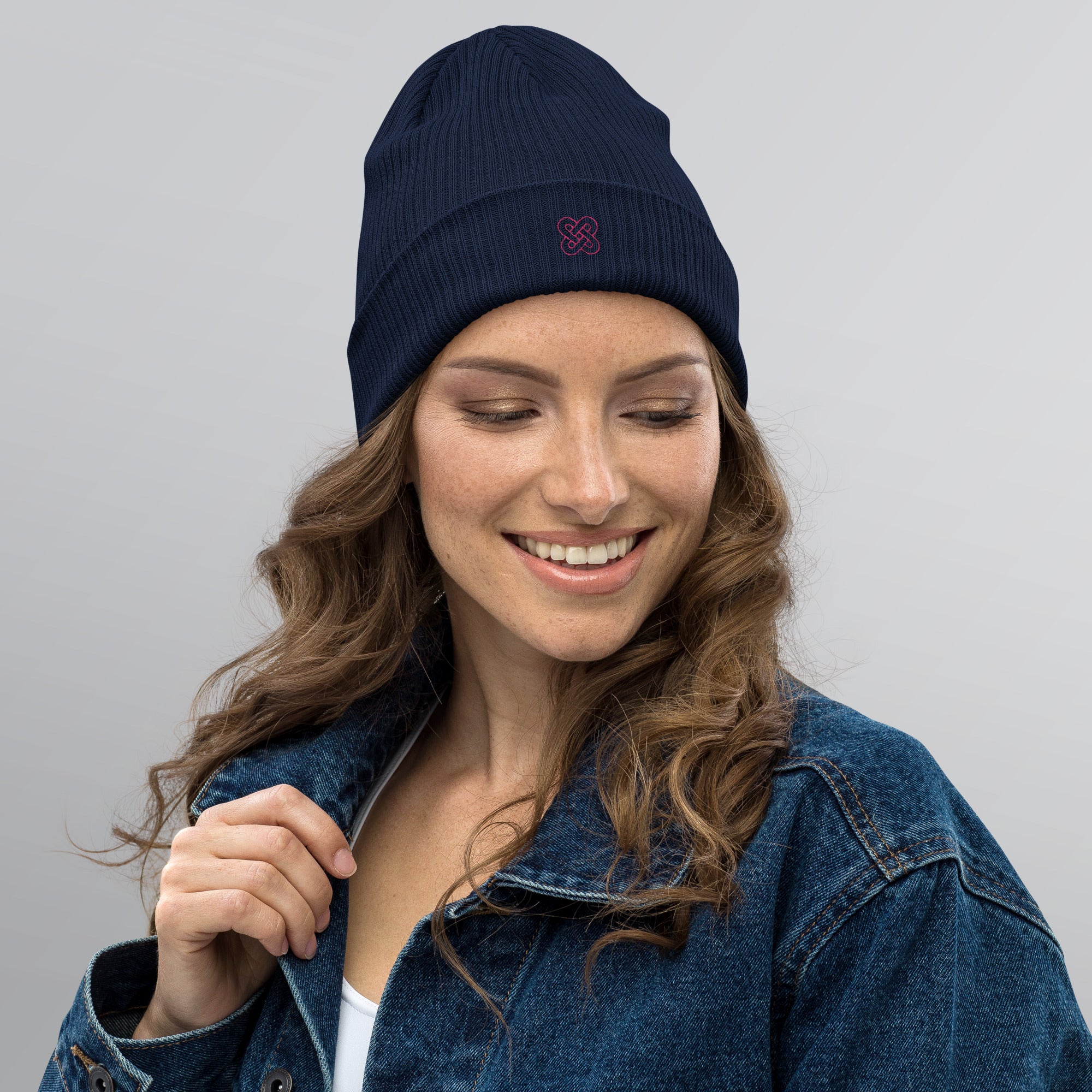 Puzzleminds Ribbed knit beanie