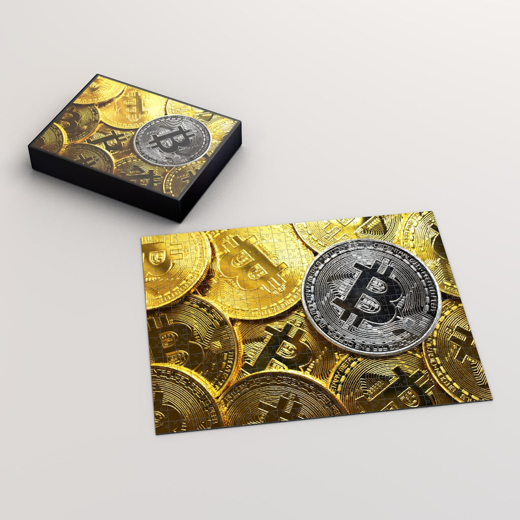 Bitcoin Premium Jigsaw Puzzle (500, 1000-Piece)